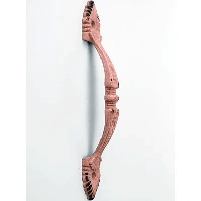 Mediterranean Style Single Hole Butterfly Handle Retro Wardrobe Cat Tail Double Hole Handle and Knob Drawer Wall Mounted Knob