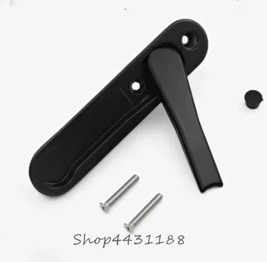 1pcs White/Black Zinc Alloy Hidden Window Handle Windows Hardware Accessories Screen handle with screws