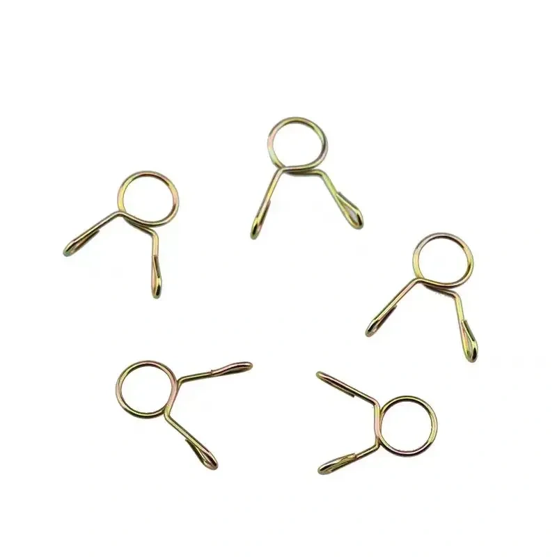 470pcs/set 5/6/7/8/9/10/11/12/13/14mm High Quality Zinc Plated Spring Clips Gear Hose Fuel Line Clamp for Boats With Storage Box