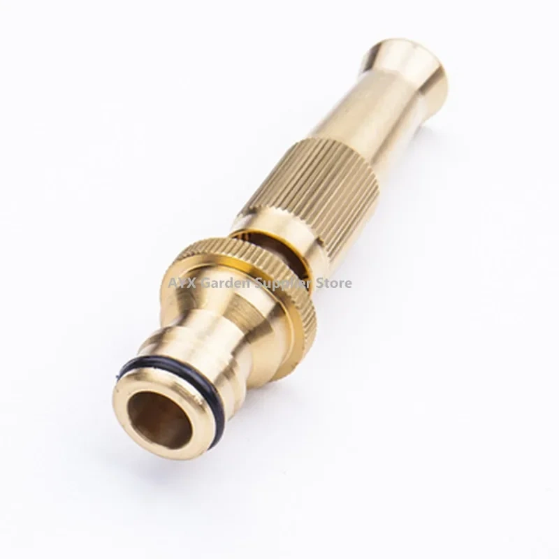 Garden Irrigation Spray Gun Adjustable Brass Sprinkler  Hose  System Car Wash Lawn