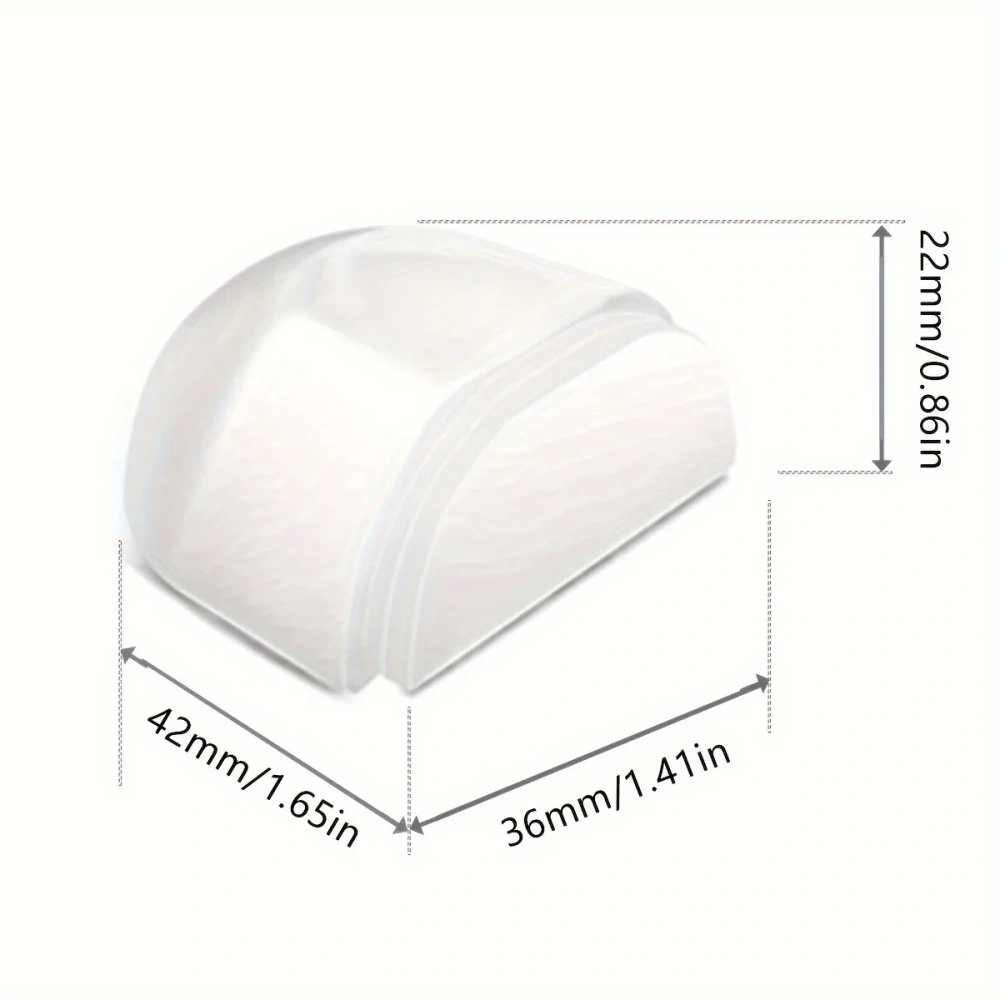 1pc Floor Door Stopper No Drill Shower Door Stopper Self Adhesive Door Stoppers Wall Protectors Acrylic Stoppers
