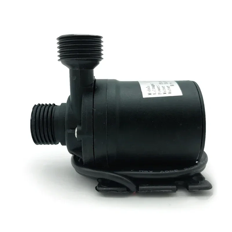 DC 12V/24V 5M 800L/H Portable Mini Brushless Motor Ultra-Quiet Submersible Water Pump for Cooling System Fountains Heater