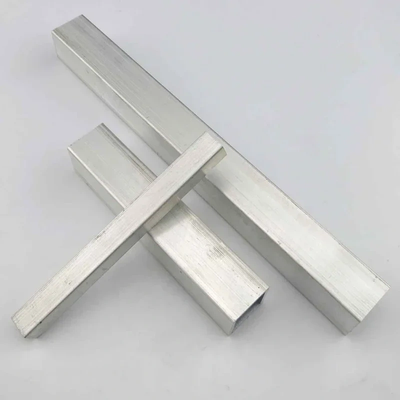 4mm thick 6063 Square Metal Aluminium AL Tube Pipe 30x30mm Customized Length DIY Material for Model Part Accessories  Car Frame