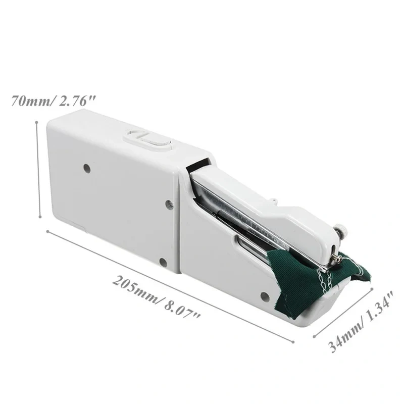 Electric Hand Held Sewing Machine Singer Portable Stitch Sew Quick  Handy Cordless Repairs Mini Clothes Fabric  Tool