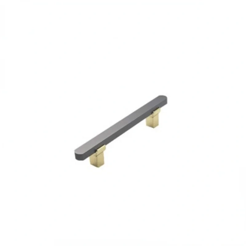 Nordic simple handle wardrobe cabinet door handle metal zinc alloy drawer cabinet door handle furniture hardware