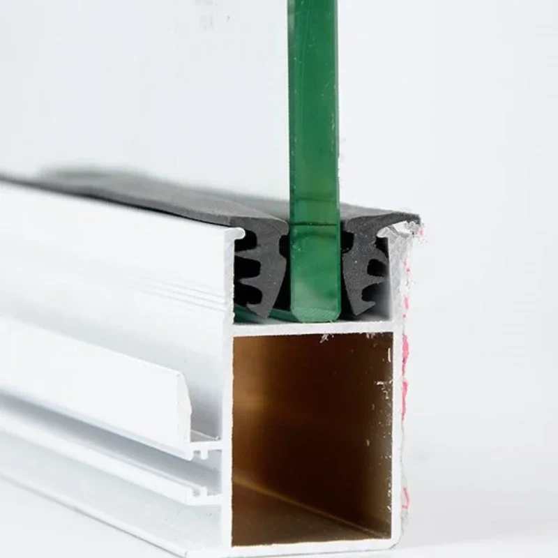 10 meters rubber sealing strip door and window glass soundproof windproof moisture proof fixed sealing strip