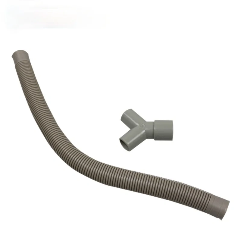 Talea  pp material Drain hose joint Multifuntion tee piece Sink strainer hose flexible drain pipe Kitchen Fixtures