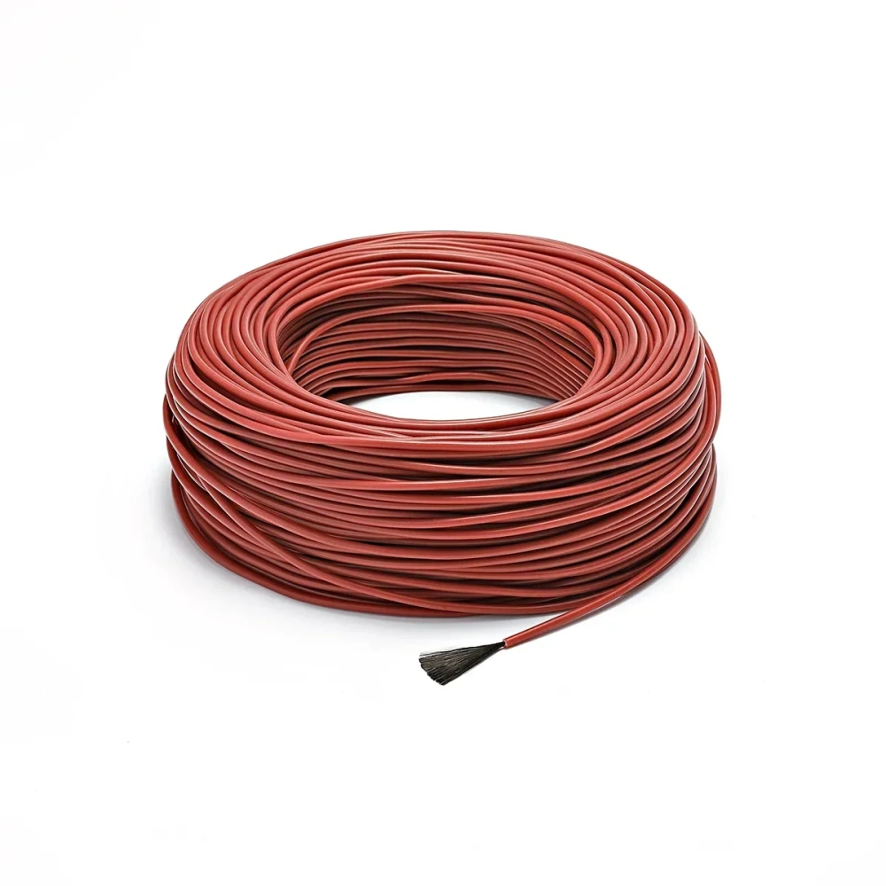 50Meters 12K Floor Warm Heating Cable 33ohm/m Carbon Fiber Heating Wires heating wire coil