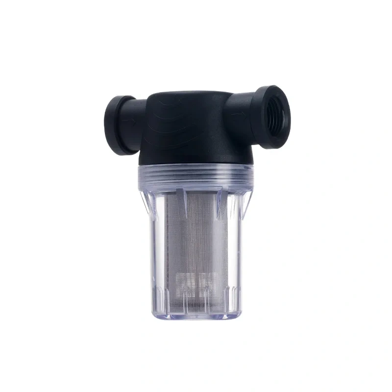 100/250 Mesh Garden Pond Watering Filter 1/2~1Inch Inline Mesh Strainer Water Pump Filter Irrigation High Flow Pipeline Filters