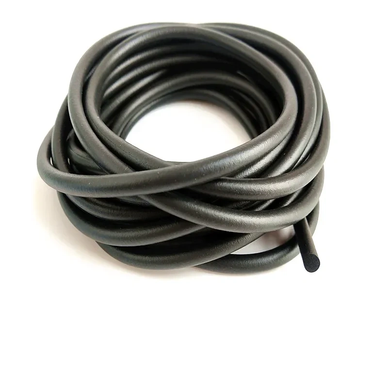 Length 5-20M Diameter 2 6 8 9mm Round EPDM Rubber Foaming Sealing Strip O Type Penetrating Car Door Soundproof Sealing Strip
