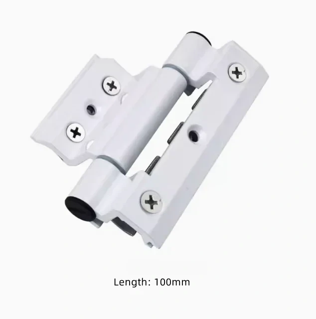 1pc Zinc alloy Door and Window Hinge Broken Bridge Heat Insulation Flat Open Window Hinge Hardware Folding Thickened Hinges