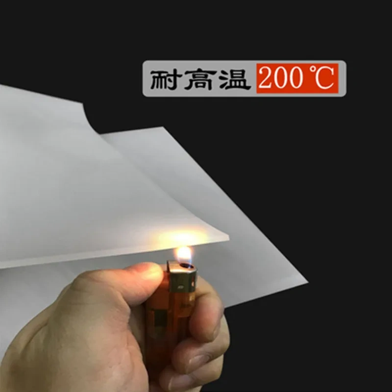 1mm/2mm/3mm Silicone Sheet Translucent Silicone Rubber Sheet 1000mmx1000mm