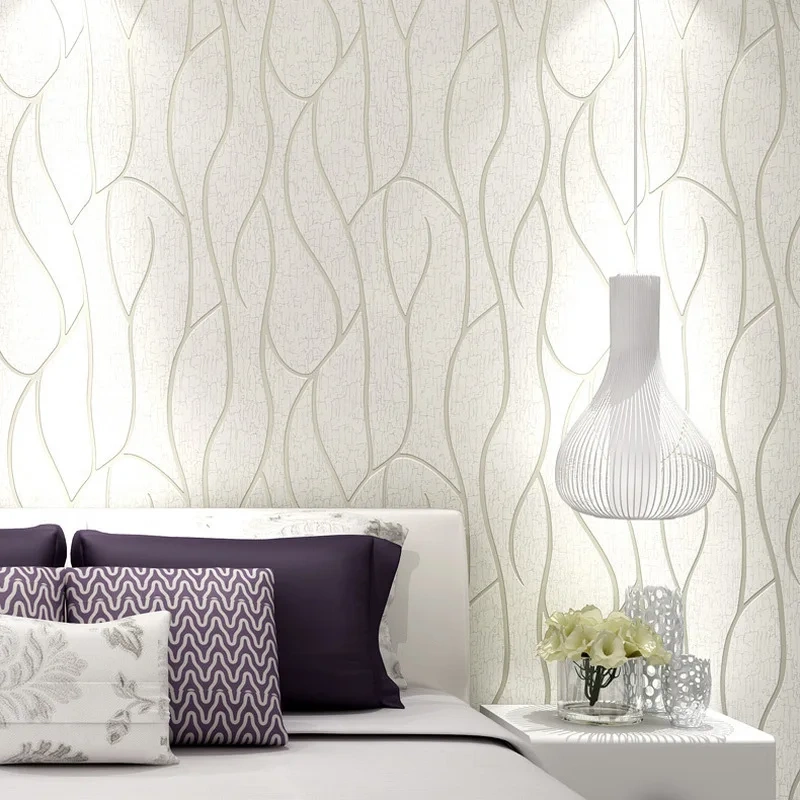 9.5M on-woven Wallpaper Simple Wallpaper Roll Bedroom Dinning Living Room Wall Covering Modern Wall Paper 3D Home Decor