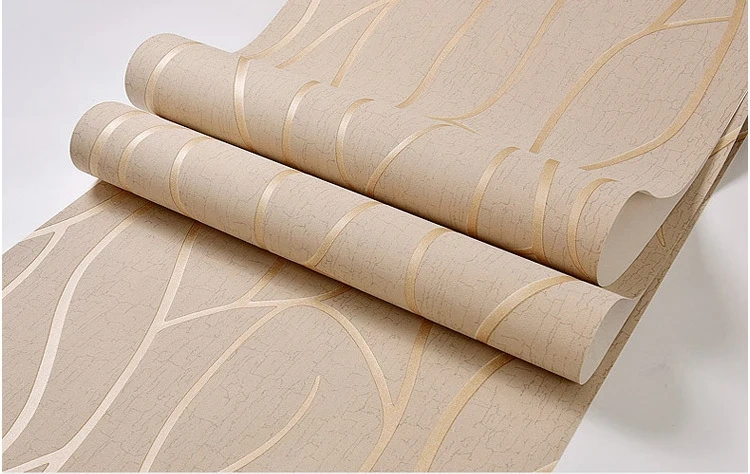 9.5M on-woven Wallpaper Simple Wallpaper Roll Bedroom Dinning Living Room Wall Covering Modern Wall Paper 3D Home Decor