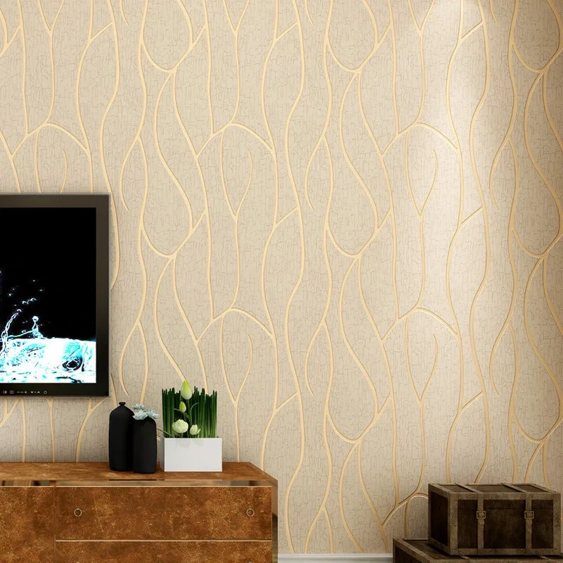 9.5M on-woven Wallpaper Simple Wallpaper Roll Bedroom Dinning Living Room Wall Covering Modern Wall Paper 3D Home Decor