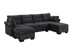 YZ-5170 | 4-Seater Sofa with Chaise and Ottoman