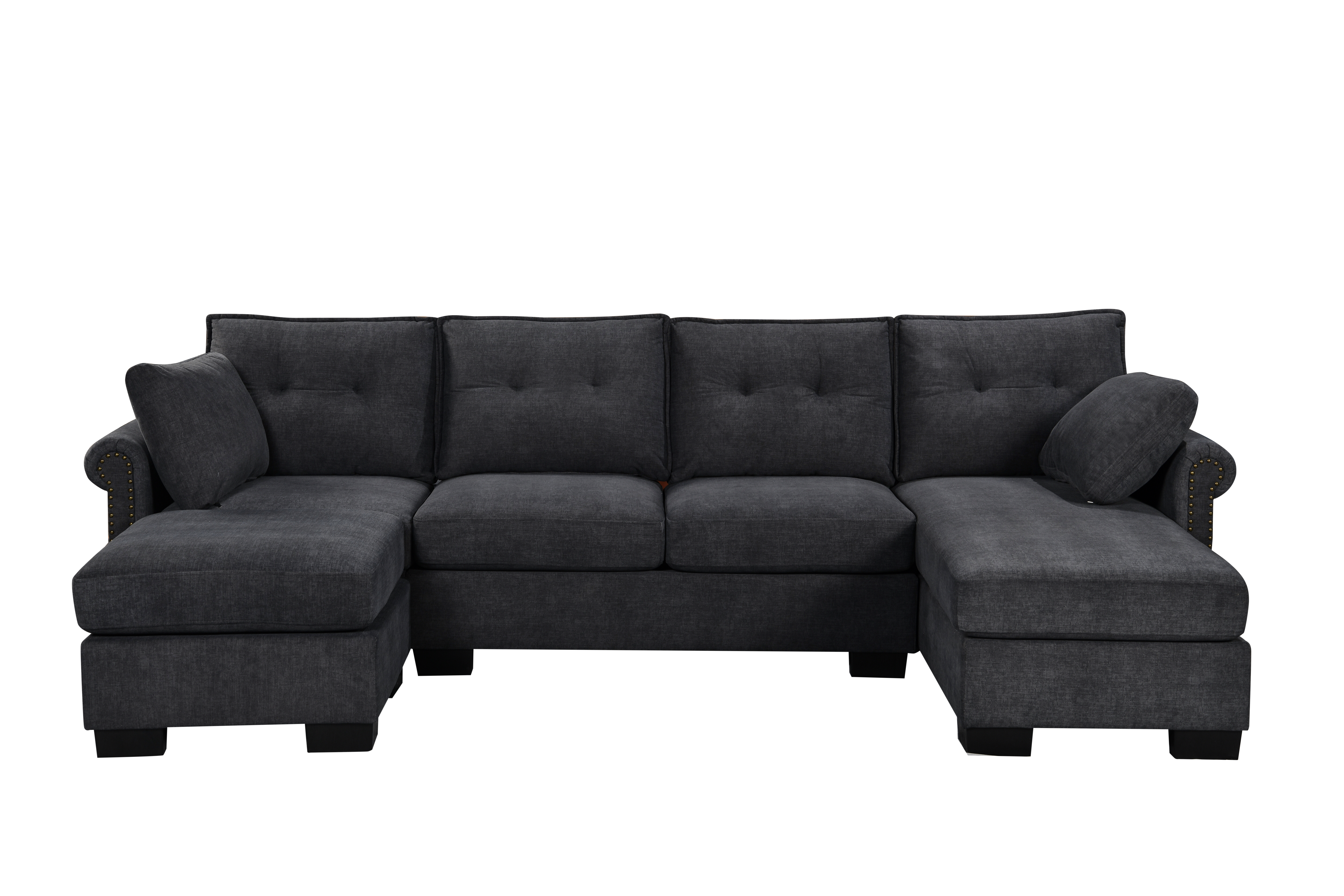 YZ-5170 | 4-Seater Sofa with Chaise and Ottoman