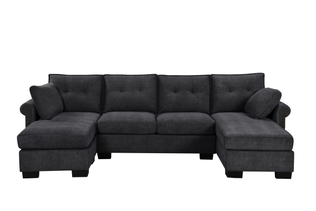 YZ-5170 | 4-Seater Sofa with Chaise and Ottoman