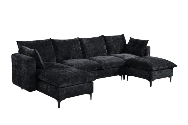 YZ-5168 | 4-Seater Sofa with Chaise and Ottoman