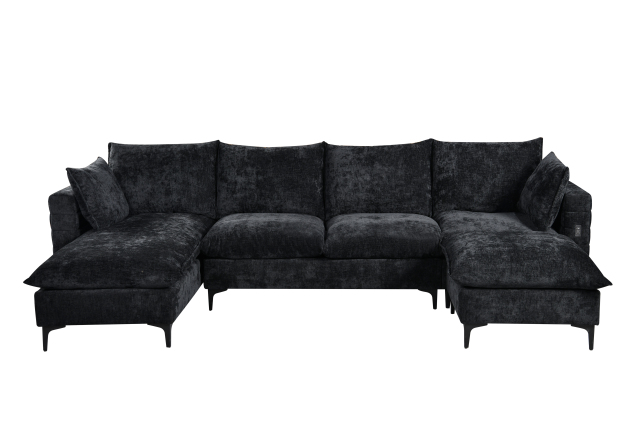 YZ-5168 | 4-Seater Sofa with Chaise and Ottoman
