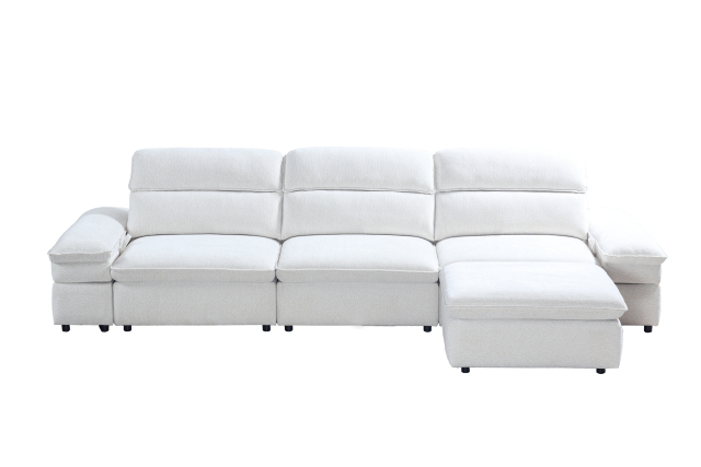 YZ-5211 | Sectional sofa with ottoman