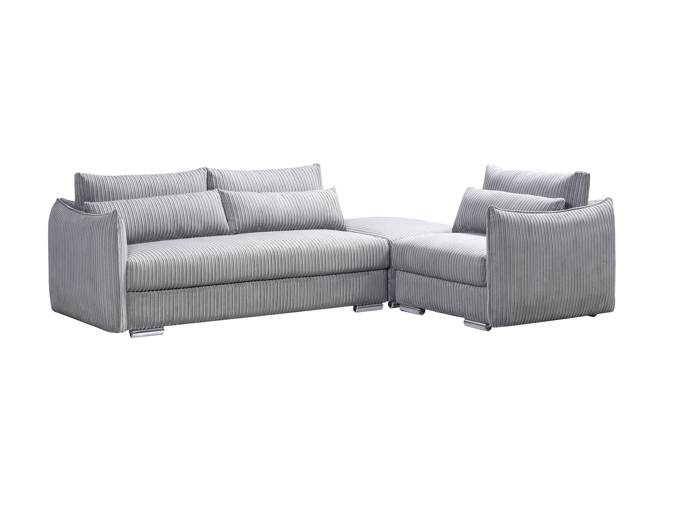 YZ-5212 | Sectional sofa with ottoman