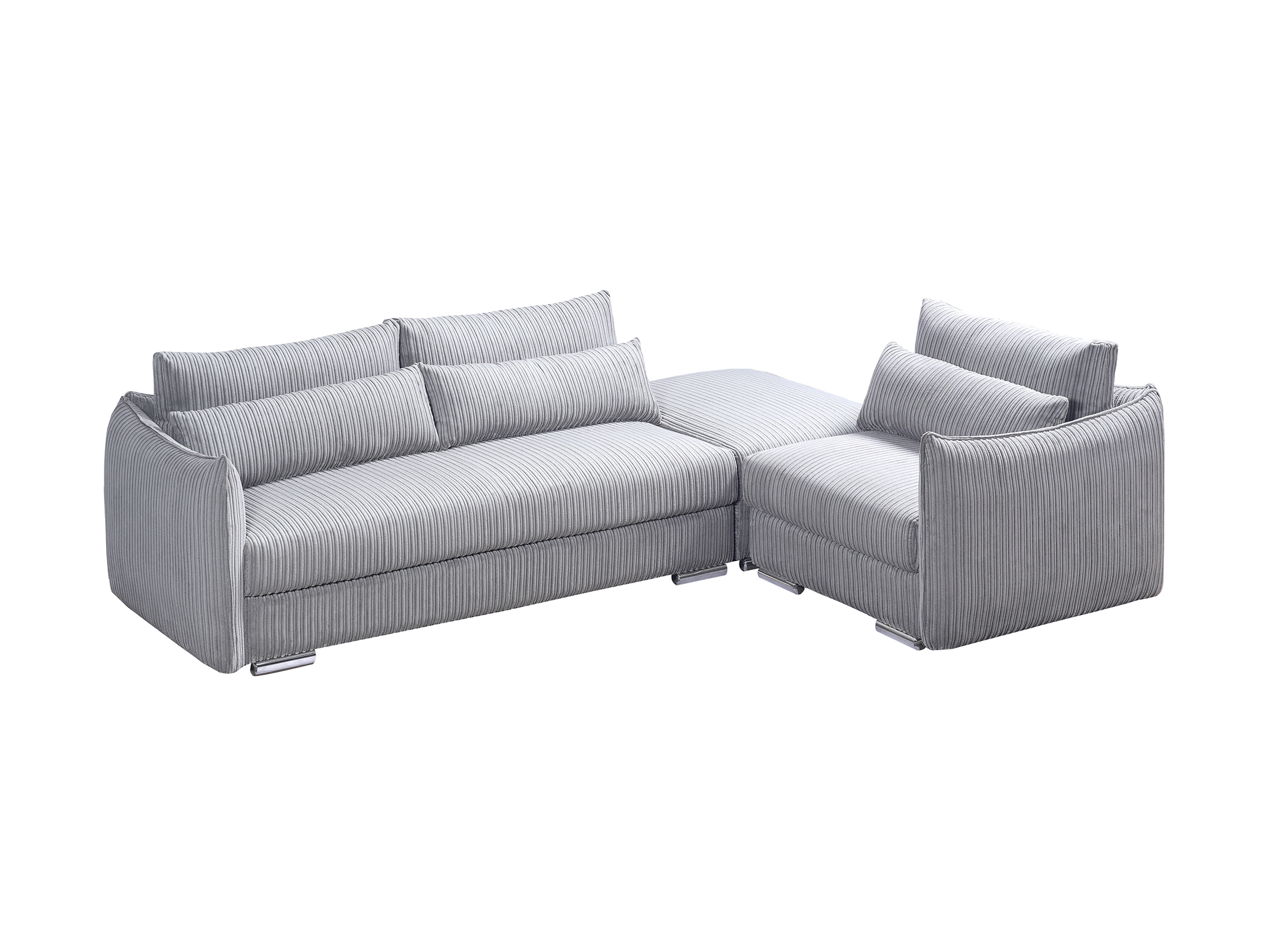YZ-5212 | Sectional sofa with ottoman