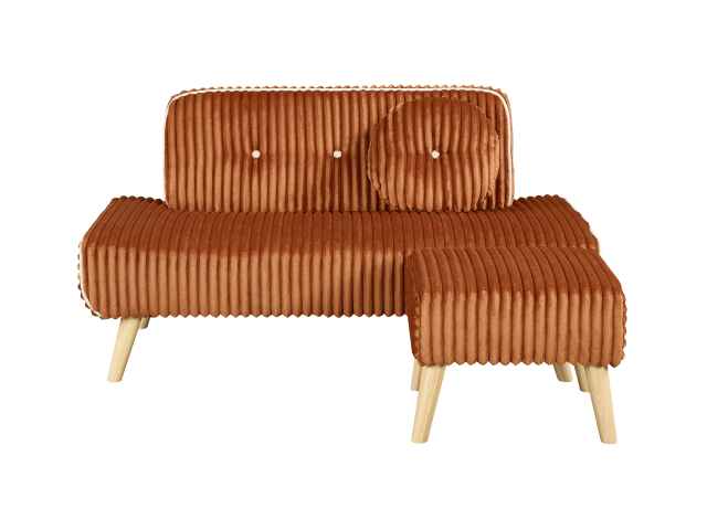 YZ-5259 | 2seater sofa with ottoman