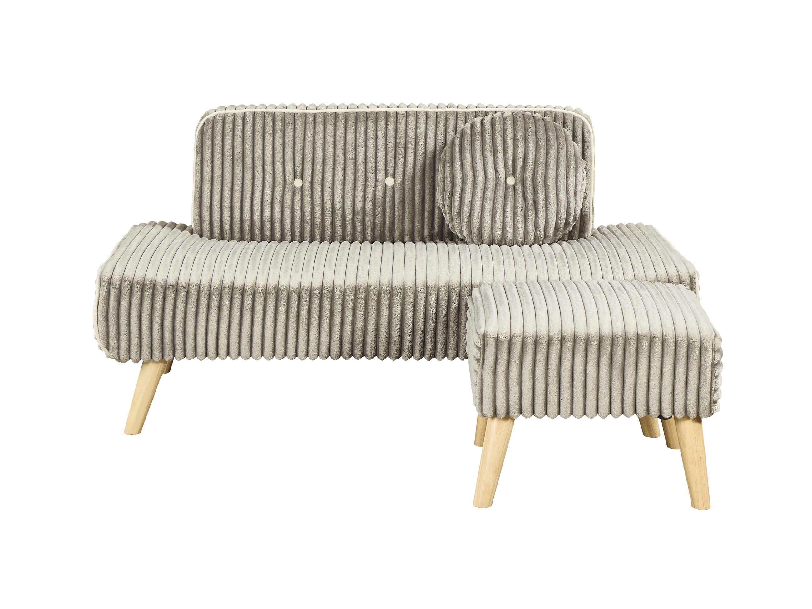 YZ-5259 | 2seater sofa with ottoman