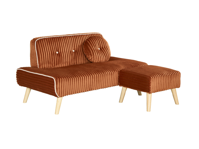 YZ-5259 | 2seater sofa with ottoman