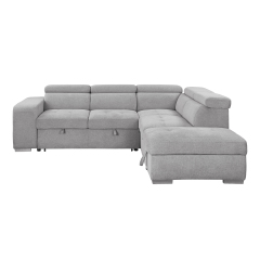YZ-5311 | Multi-functional corner sectional sofa with ottoman