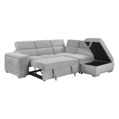 YZ-5311 | Multi-functional corner sectional sofa with ottoman