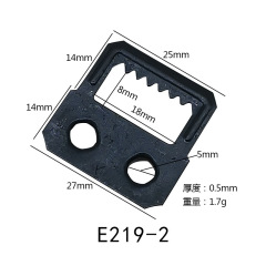 Hidden serrated hooks for the back panel of photo frames and picture frames