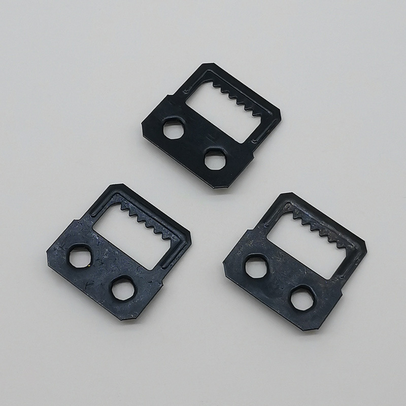 Hidden serrated hooks for the back panel of photo frames and picture frames