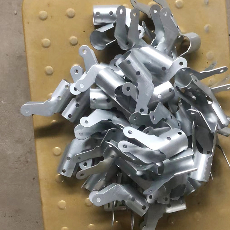 Folding bed, camp bed, nap bed accessories, furniture hardware connectors, perforated stainless steel tricycle accessories