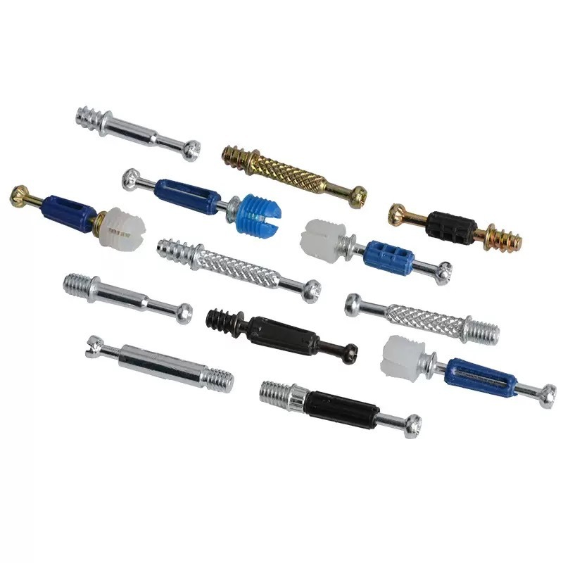 Wardrobe cabinet furniture disassembly and assembly connecting rod hardware accessories