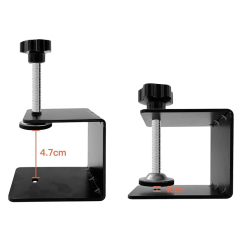 Drawer Front Installation Clamps, Cold-Rolled C Clamps for Woodworking, Door Installation Tools and Cabinet Tools with Protective Pads (1 Pcs)
