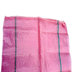Red Transparent Carrot Woven Polypropylene Sacks