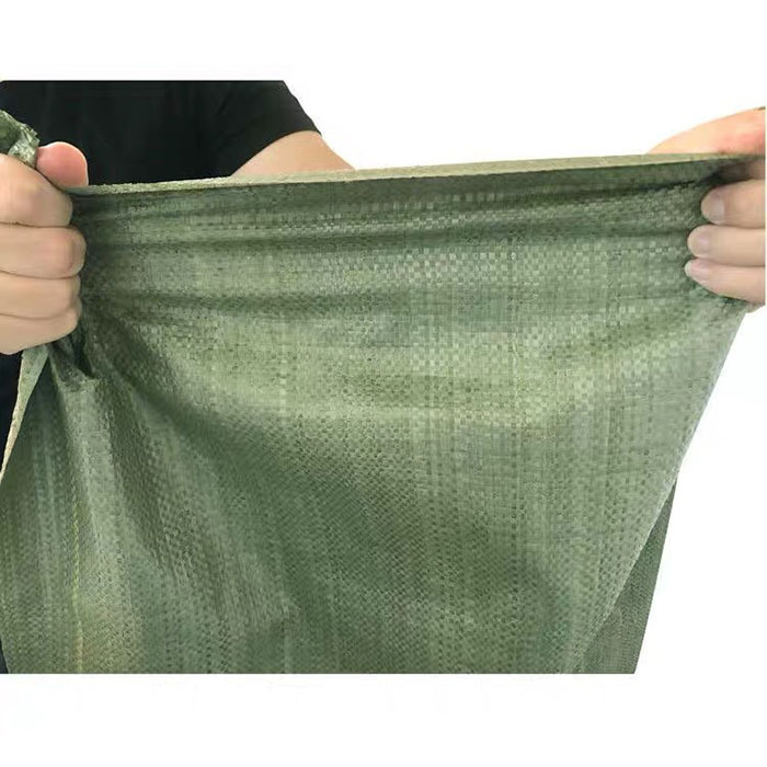 Green Plastic Woven Sack