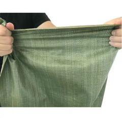 Green Plastic Woven Sack
