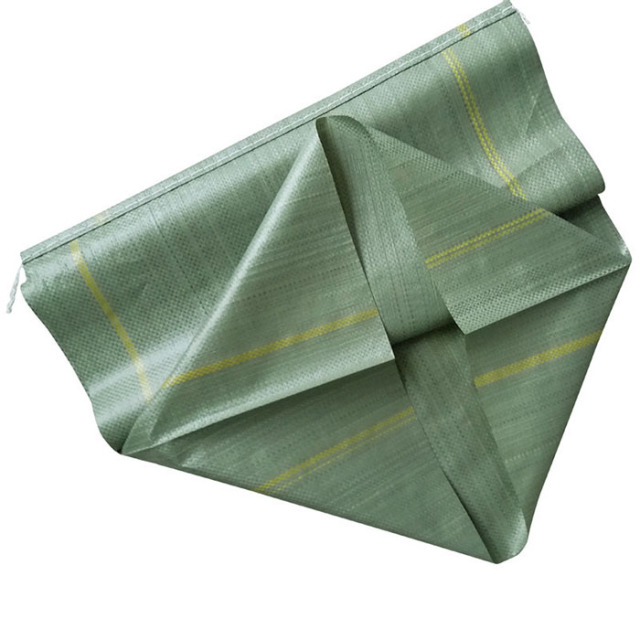 Green Plastic Woven Sack