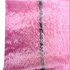 Red Transparent Carrot Woven Polypropylene Sacks