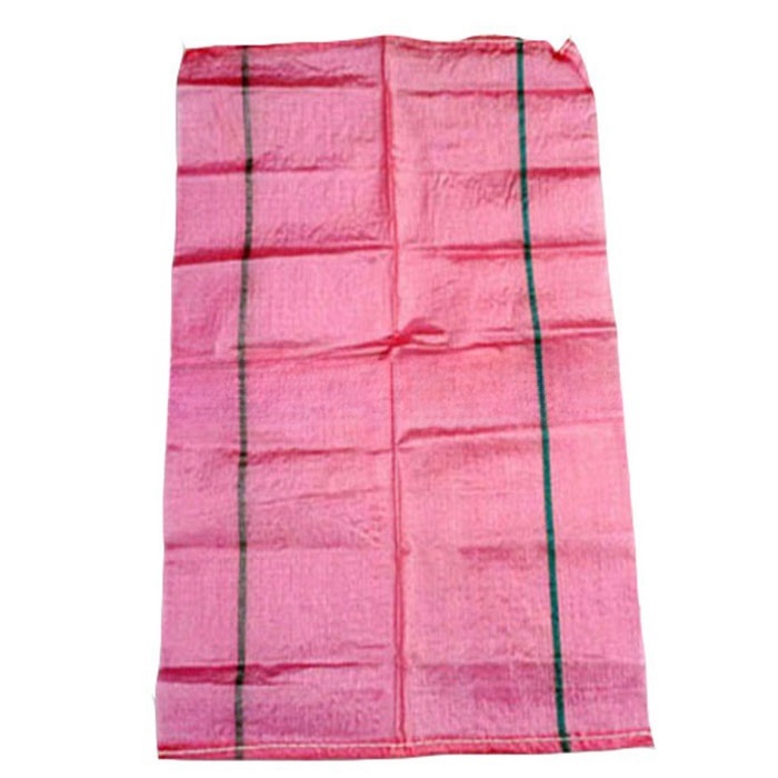 Red Transparent Carrot Woven Polypropylene Sacks