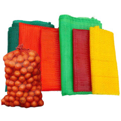 Vegetable wholesale orange red mesh onion bags