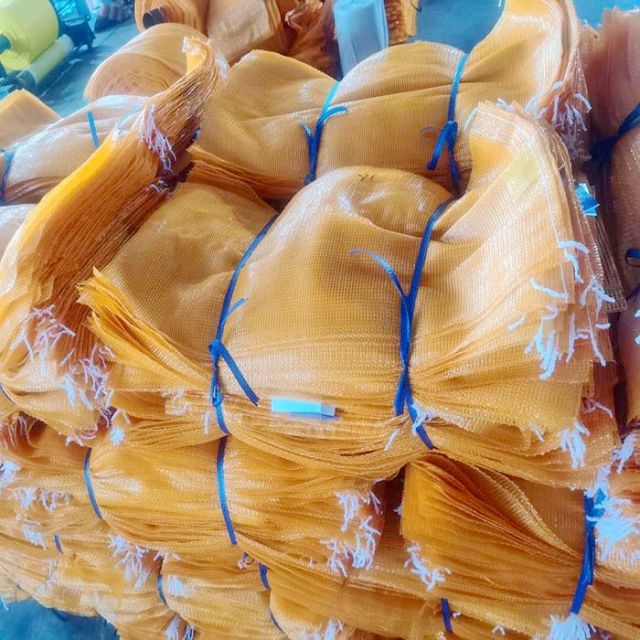Plastic mesh vegetable bags for Onions and Potatoes