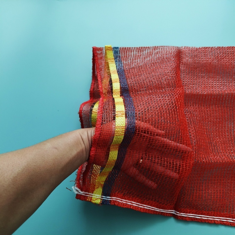 PP Leno packaging mesh sacks for onions and potatoes
