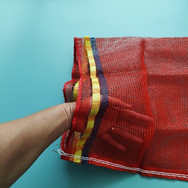 PP Leno packaging mesh sacks for onions and potatoes