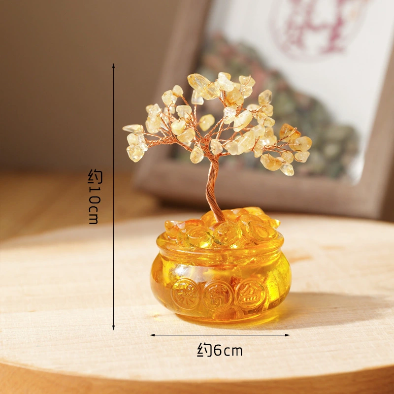 Natural Crystal Money Tree