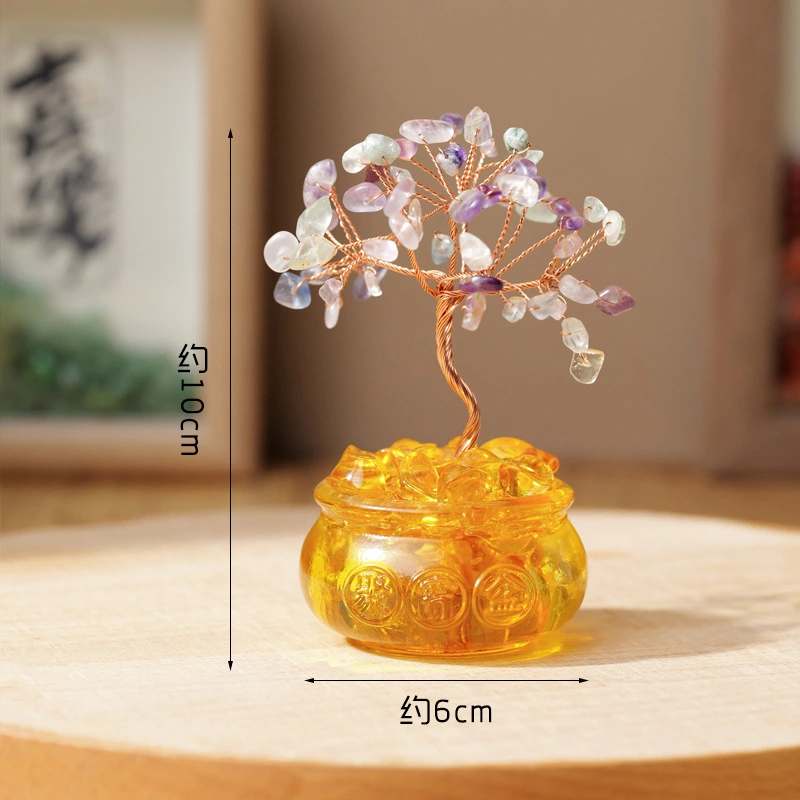 Natural Crystal Money Tree