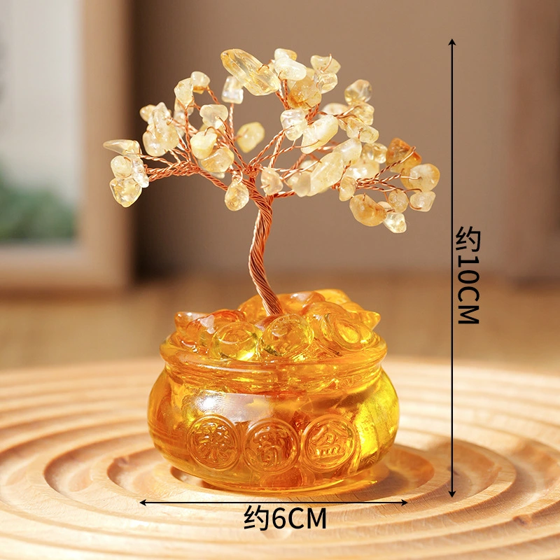 Natural Crystal Money Tree